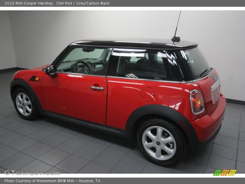 Chili Red / Grey/Carbon Black 2010 Mini Cooper Hardtop