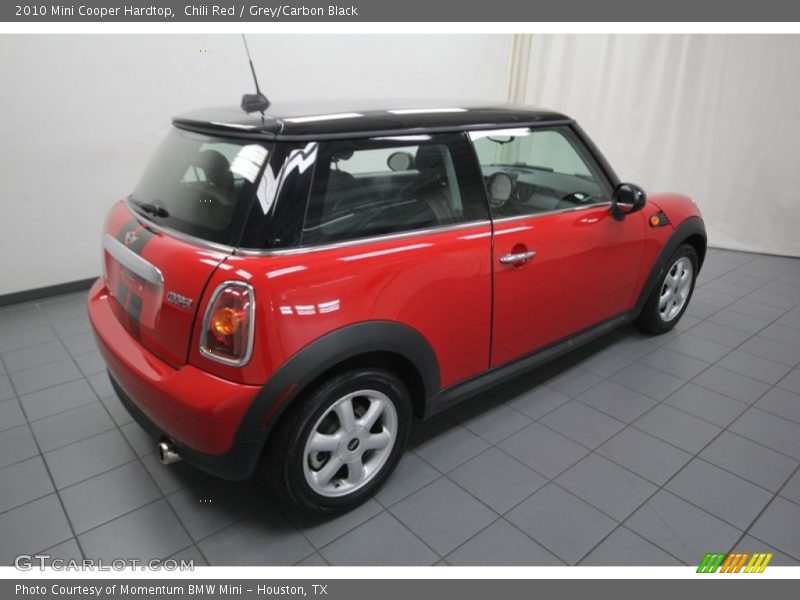 Chili Red / Grey/Carbon Black 2010 Mini Cooper Hardtop