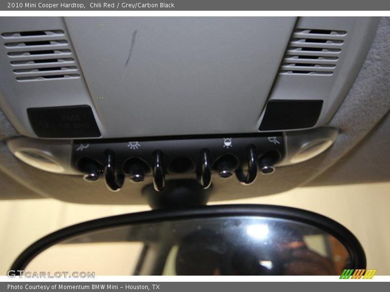 Chili Red / Grey/Carbon Black 2010 Mini Cooper Hardtop