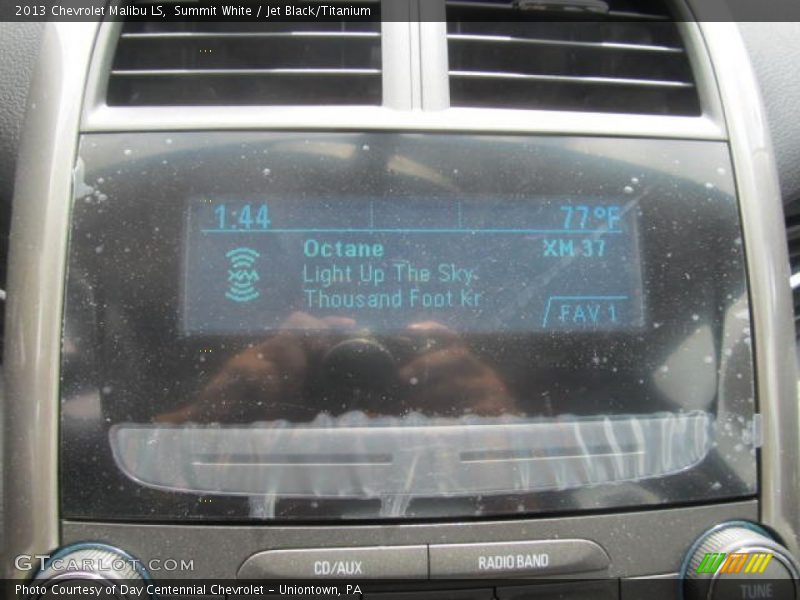 Summit White / Jet Black/Titanium 2013 Chevrolet Malibu LS