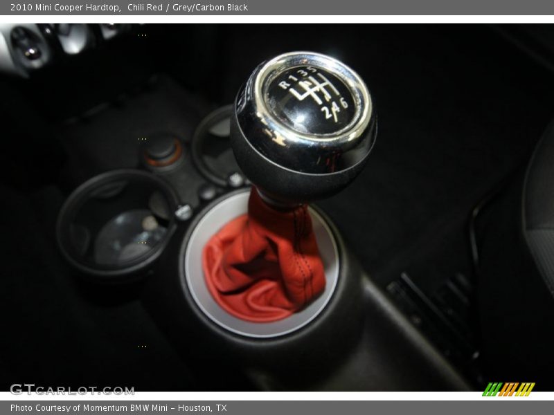 Chili Red / Grey/Carbon Black 2010 Mini Cooper Hardtop