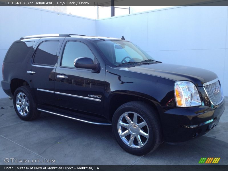 Onyx Black / Ebony 2011 GMC Yukon Denali AWD