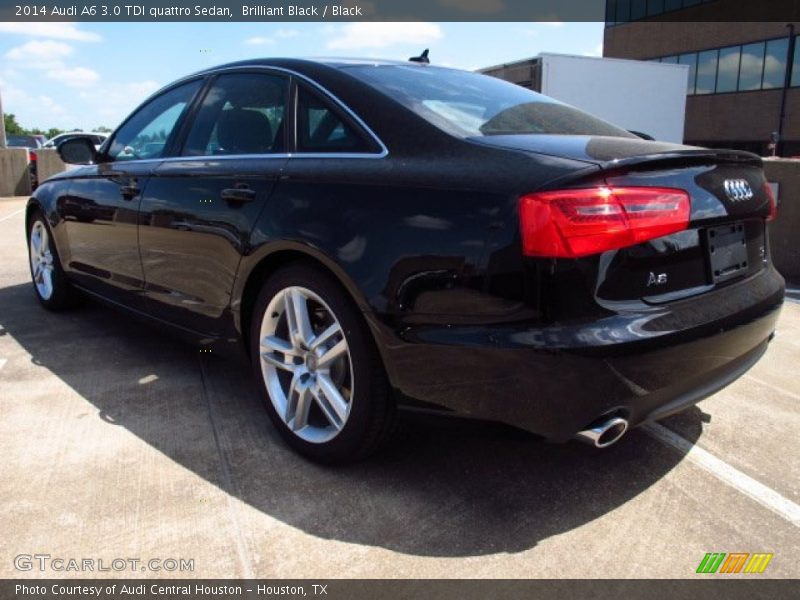 Brilliant Black / Black 2014 Audi A6 3.0 TDI quattro Sedan