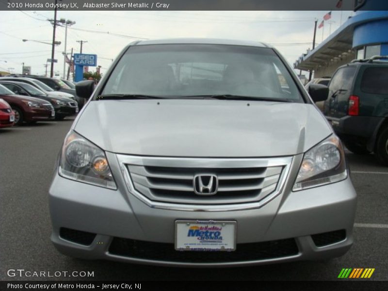Alabaster Silver Metallic / Gray 2010 Honda Odyssey LX