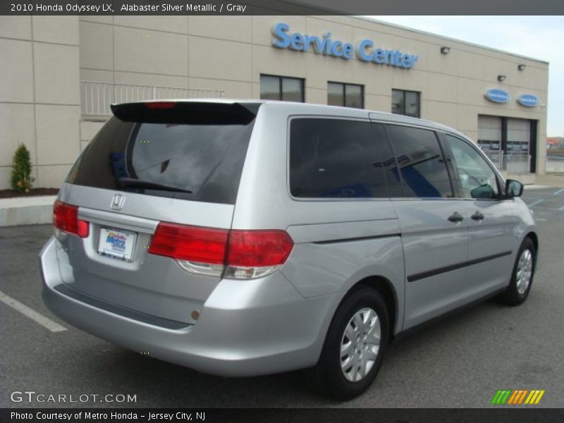 Alabaster Silver Metallic / Gray 2010 Honda Odyssey LX