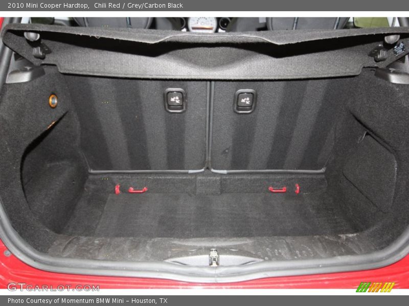 Chili Red / Grey/Carbon Black 2010 Mini Cooper Hardtop