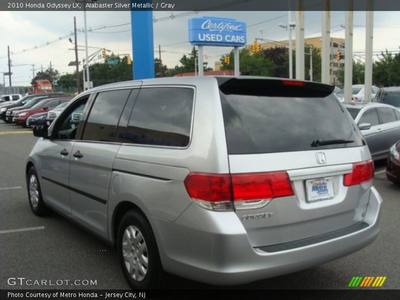 Alabaster Silver Metallic / Gray 2010 Honda Odyssey LX