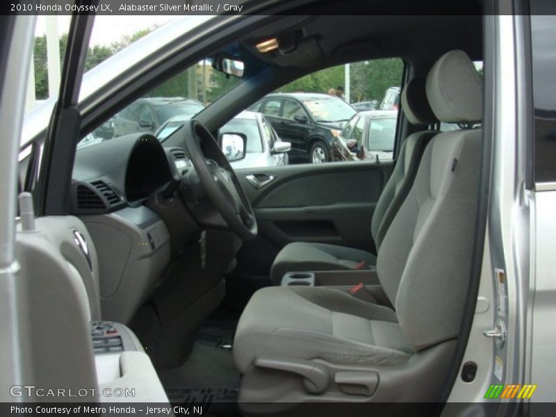 Alabaster Silver Metallic / Gray 2010 Honda Odyssey LX
