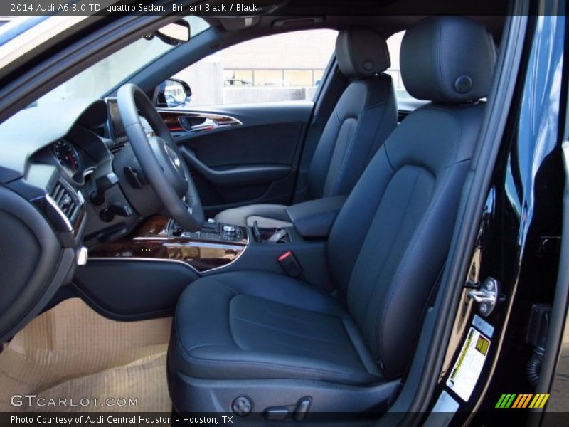 Brilliant Black / Black 2014 Audi A6 3.0 TDI quattro Sedan