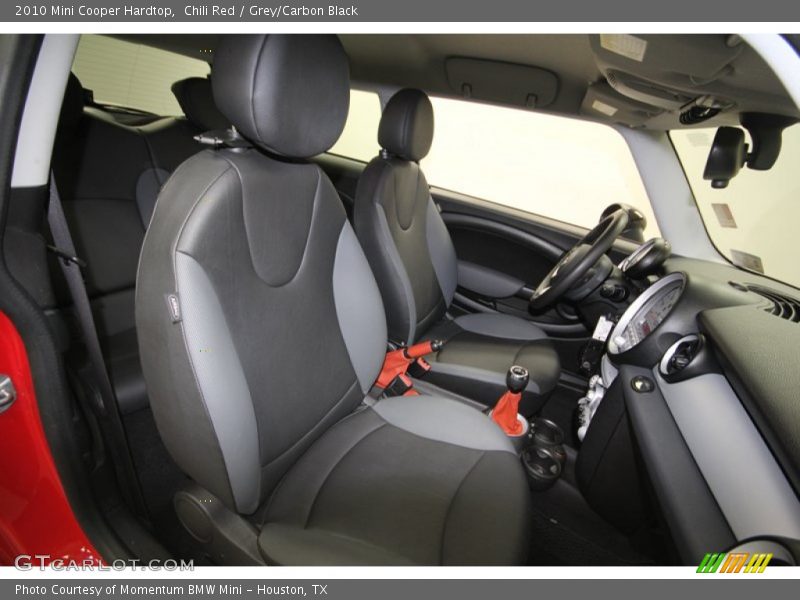 Chili Red / Grey/Carbon Black 2010 Mini Cooper Hardtop