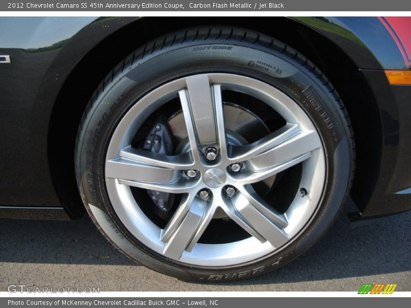 Carbon Flash Metallic / Jet Black 2012 Chevrolet Camaro SS 45th Anniversary Edition Coupe