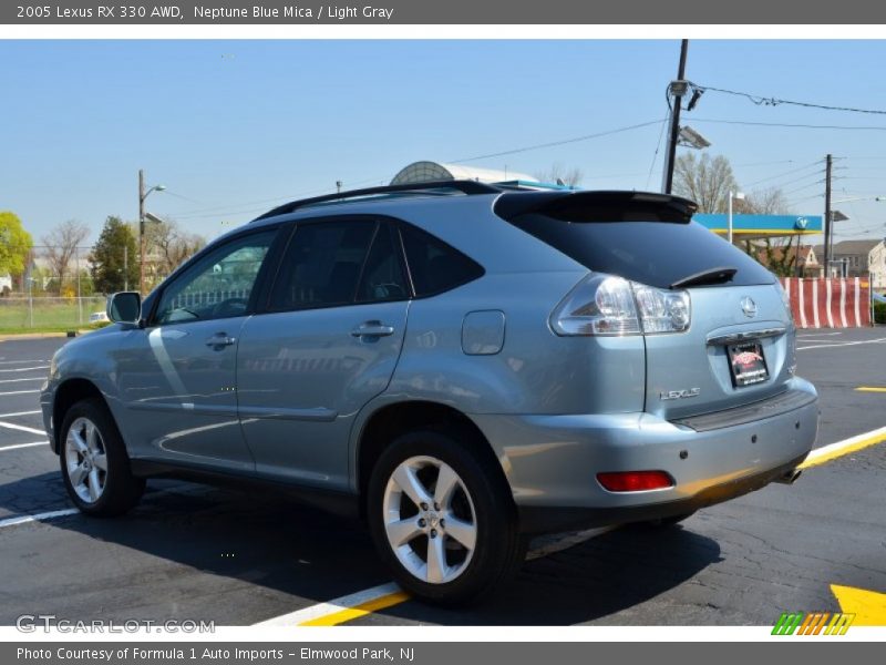 Neptune Blue Mica / Light Gray 2005 Lexus RX 330 AWD