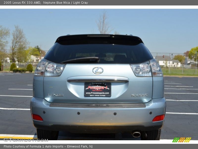 Neptune Blue Mica / Light Gray 2005 Lexus RX 330 AWD