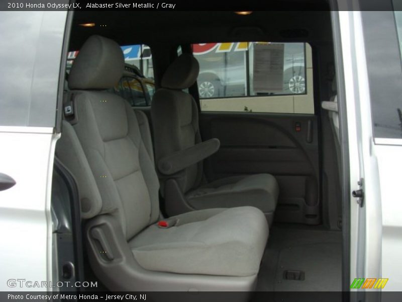 Alabaster Silver Metallic / Gray 2010 Honda Odyssey LX