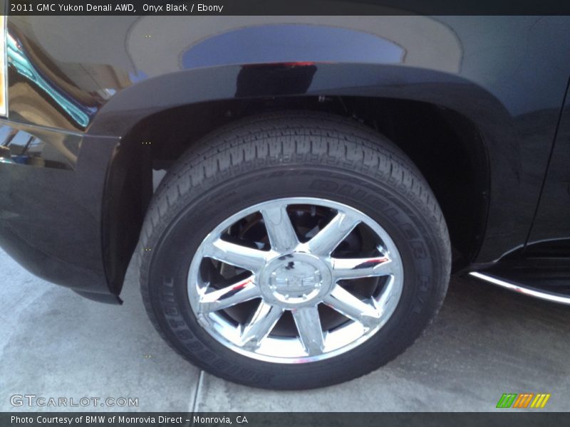 Onyx Black / Ebony 2011 GMC Yukon Denali AWD
