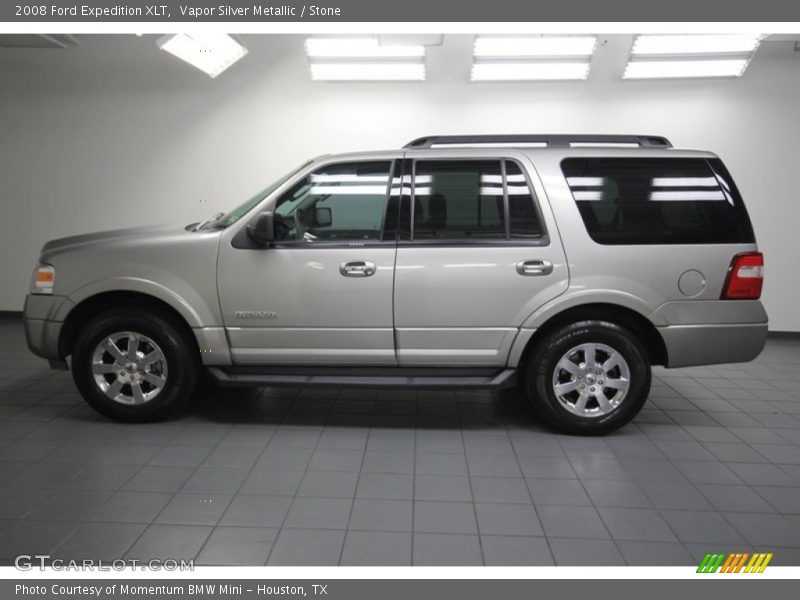 Vapor Silver Metallic / Stone 2008 Ford Expedition XLT