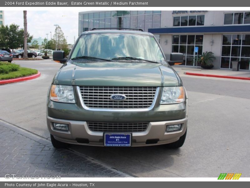 Estate Green Metallic / Medium Parchment 2004 Ford Expedition Eddie Bauer