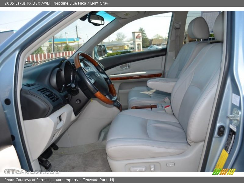 Neptune Blue Mica / Light Gray 2005 Lexus RX 330 AWD