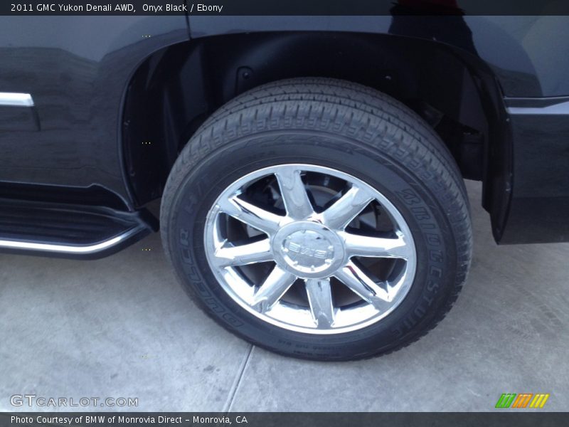 Onyx Black / Ebony 2011 GMC Yukon Denali AWD