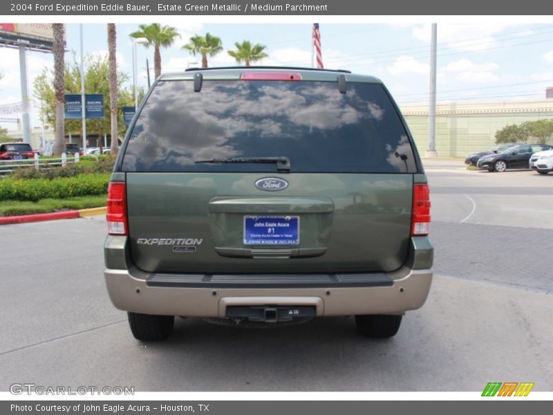Estate Green Metallic / Medium Parchment 2004 Ford Expedition Eddie Bauer