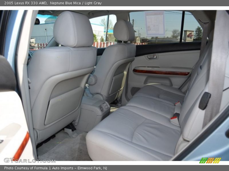 Neptune Blue Mica / Light Gray 2005 Lexus RX 330 AWD