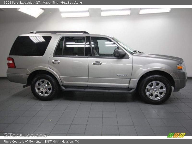 Vapor Silver Metallic / Stone 2008 Ford Expedition XLT