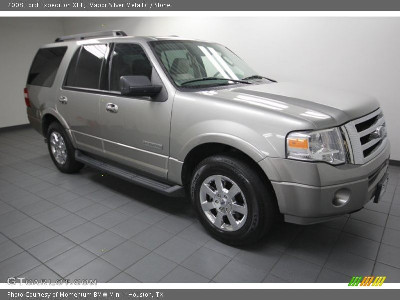 Vapor Silver Metallic / Stone 2008 Ford Expedition XLT