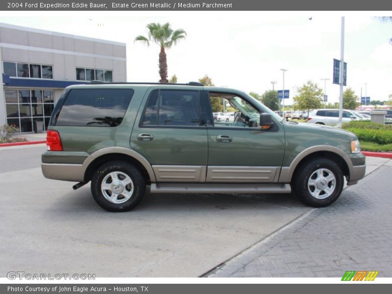 Estate Green Metallic / Medium Parchment 2004 Ford Expedition Eddie Bauer