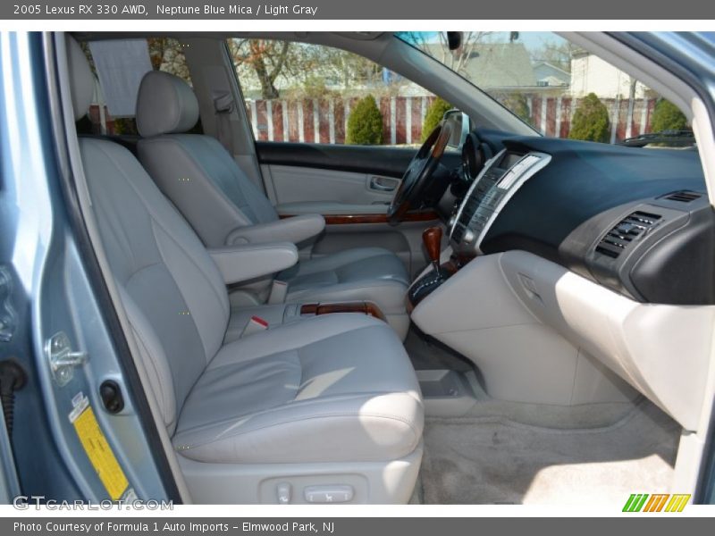 Neptune Blue Mica / Light Gray 2005 Lexus RX 330 AWD