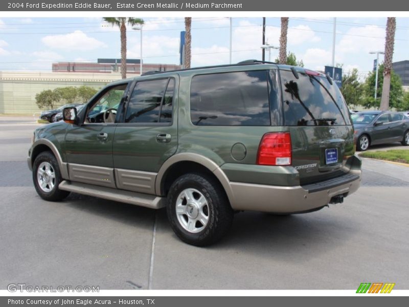 Estate Green Metallic / Medium Parchment 2004 Ford Expedition Eddie Bauer