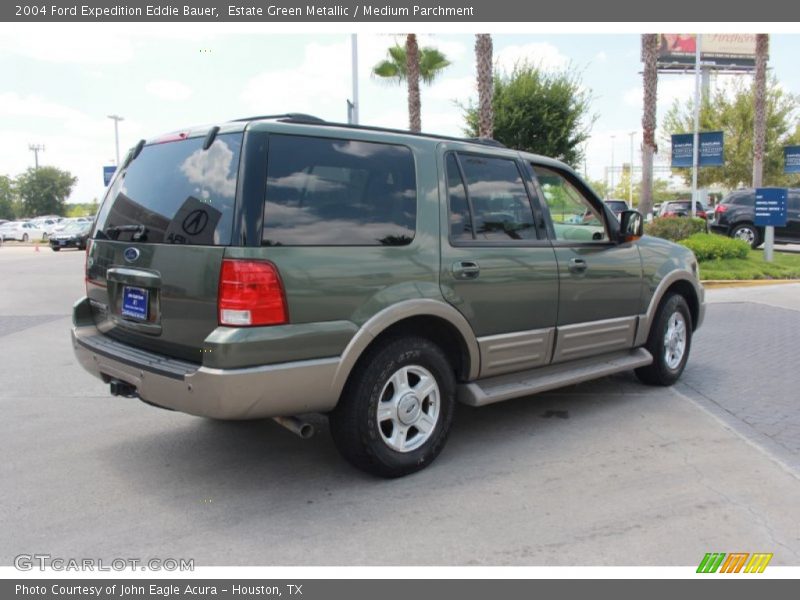 Estate Green Metallic / Medium Parchment 2004 Ford Expedition Eddie Bauer