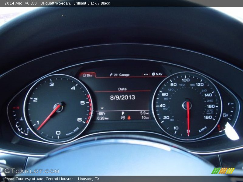 Brilliant Black / Black 2014 Audi A6 3.0 TDI quattro Sedan