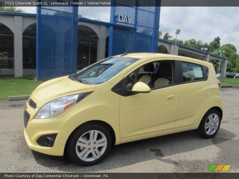 Lemonade (Yellow) / Yellow/Yellow 2013 Chevrolet Spark LS