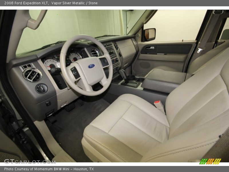 Vapor Silver Metallic / Stone 2008 Ford Expedition XLT