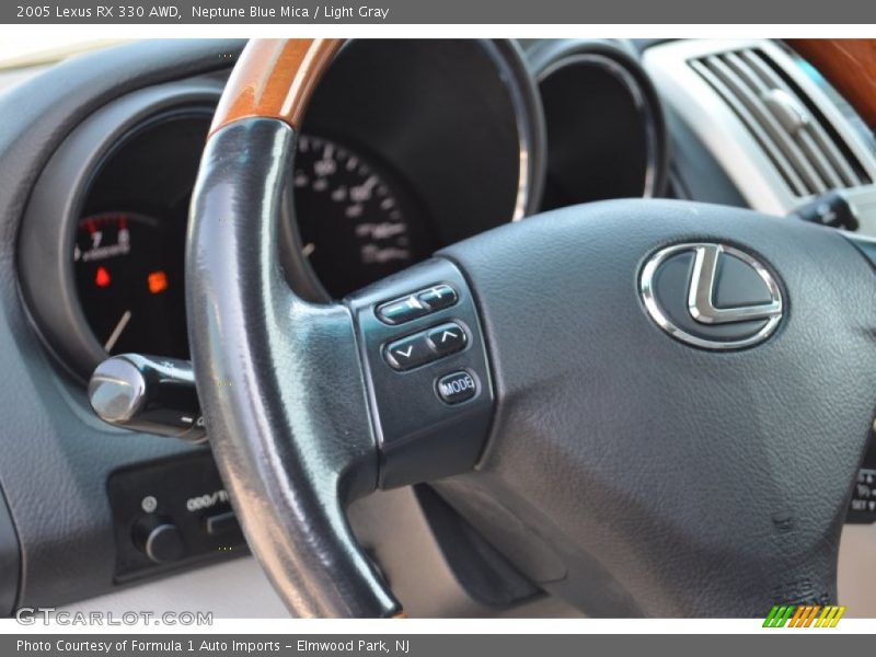 Neptune Blue Mica / Light Gray 2005 Lexus RX 330 AWD