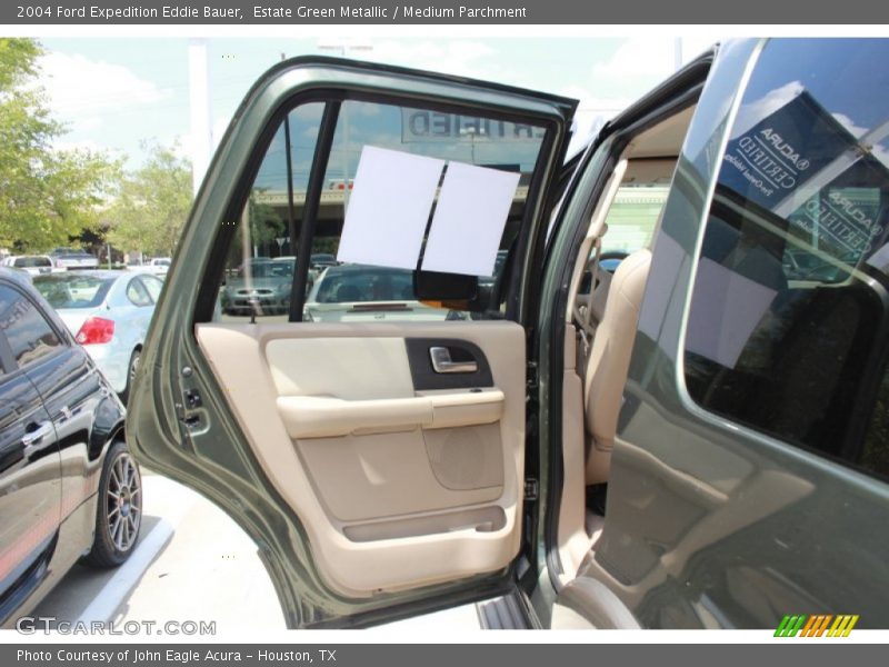 Estate Green Metallic / Medium Parchment 2004 Ford Expedition Eddie Bauer
