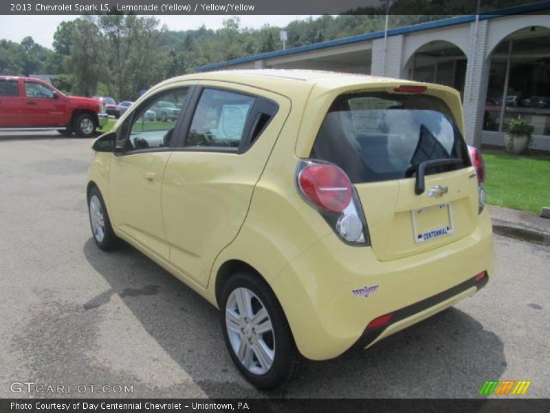 Lemonade (Yellow) / Yellow/Yellow 2013 Chevrolet Spark LS