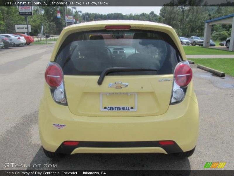 Lemonade (Yellow) / Yellow/Yellow 2013 Chevrolet Spark LS