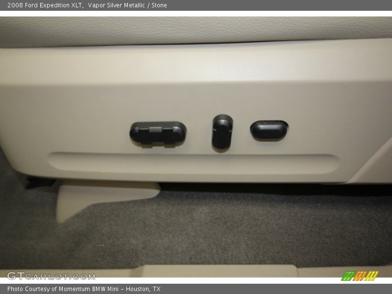 Vapor Silver Metallic / Stone 2008 Ford Expedition XLT