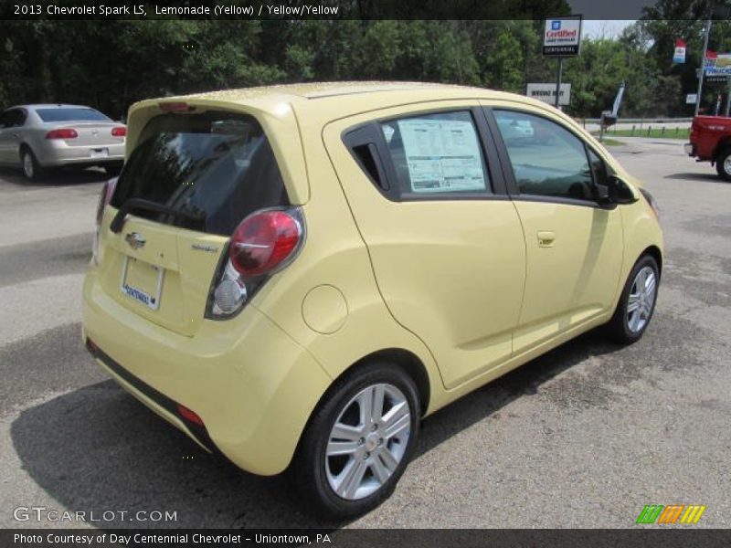 Lemonade (Yellow) / Yellow/Yellow 2013 Chevrolet Spark LS