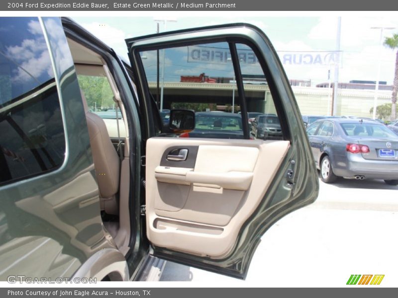 Estate Green Metallic / Medium Parchment 2004 Ford Expedition Eddie Bauer