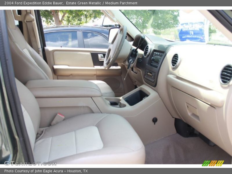 Estate Green Metallic / Medium Parchment 2004 Ford Expedition Eddie Bauer