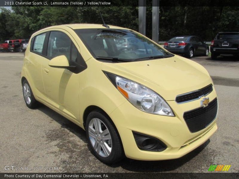 Lemonade (Yellow) / Yellow/Yellow 2013 Chevrolet Spark LS
