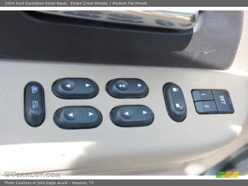 Estate Green Metallic / Medium Parchment 2004 Ford Expedition Eddie Bauer