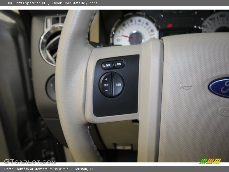 Vapor Silver Metallic / Stone 2008 Ford Expedition XLT