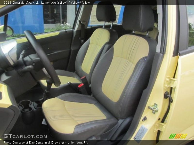 Lemonade (Yellow) / Yellow/Yellow 2013 Chevrolet Spark LS