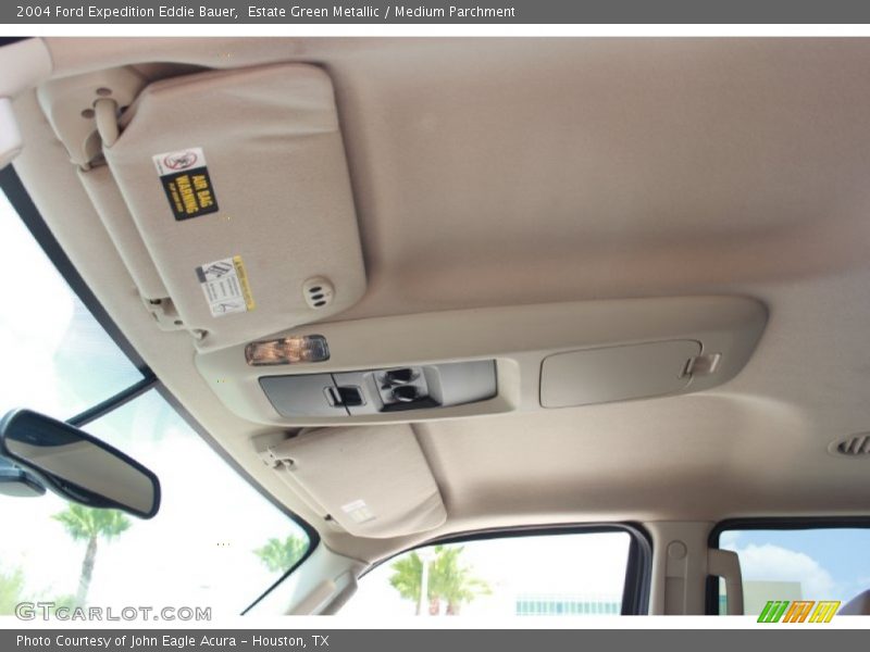 Estate Green Metallic / Medium Parchment 2004 Ford Expedition Eddie Bauer