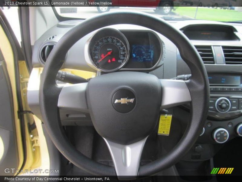 Lemonade (Yellow) / Yellow/Yellow 2013 Chevrolet Spark LS