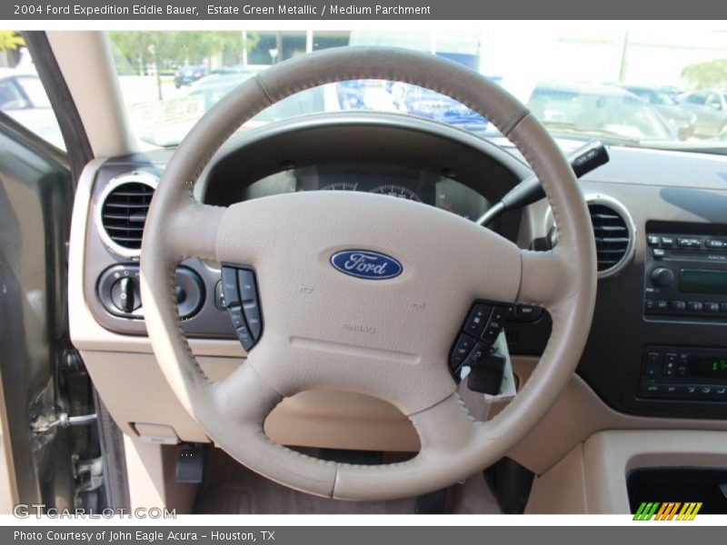 Estate Green Metallic / Medium Parchment 2004 Ford Expedition Eddie Bauer