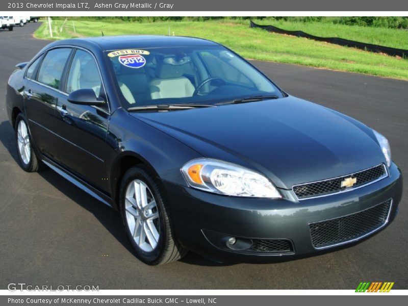 Ashen Gray Metallic / Gray 2013 Chevrolet Impala LTZ